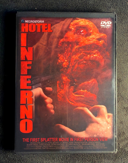 Hotel Inferno (DVD, Necrostorm, Obscure Horror, Region 2 Pal)