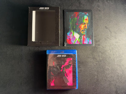 John Wick: Chapters 1-4 (Blu-ray, Art Cards, Boxset, Classic, Widescreen)