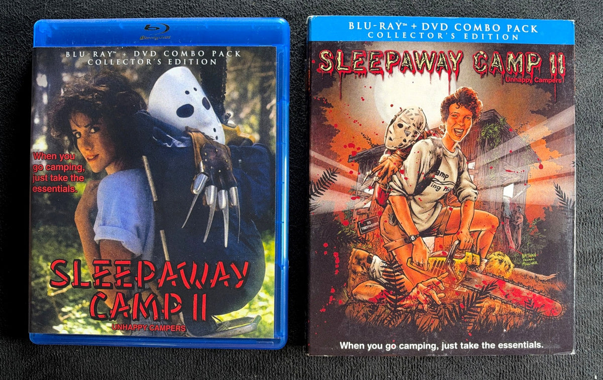 Sleepaway Camp II: Unhappy Campers (Blu-ray, Scream Factory, Slipcover)
