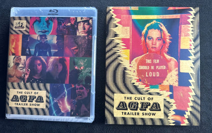 The Cult of AGFA Trailer Show (Blu-ray, Vinegar Syndrome Partner Label, Slip,NEW