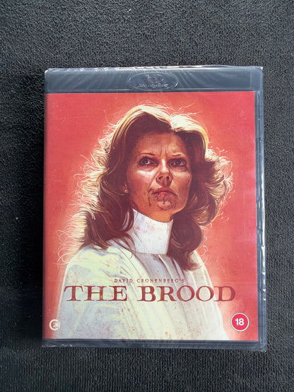 The Brood (Blu-ray, Second Sight Films, Region B, 70's Cronenberg, NEW/Sealed)