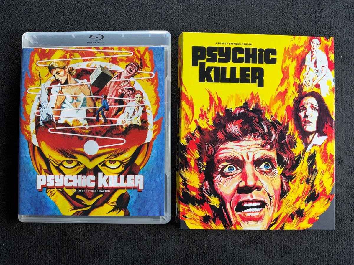 Psychic Killer (Blu-ray, Vinegar Syndrome, 70's Horror Classic, Slipcover)