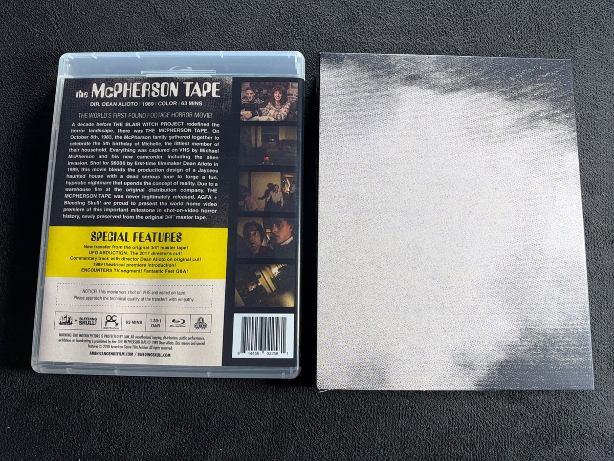 The McPherson Tape (Blu-ray, Vinegar Syndrome Partner Label, Rare Slipcover)