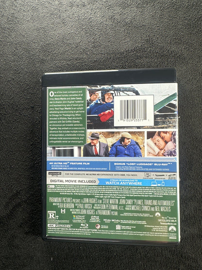 Planes, Trains and Automobiles (4K UHD, Paramount, Slipcover, No Digital)