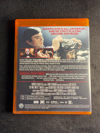 Omen III: The Final Conflict (Blu-ray, Scream Factory, Classic 80's Horror)