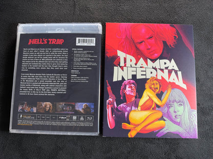 Hell's Trap (Blu-ray, Vinegar Syndrome, Slipcover, 80's Horror, NEW/Sealed)