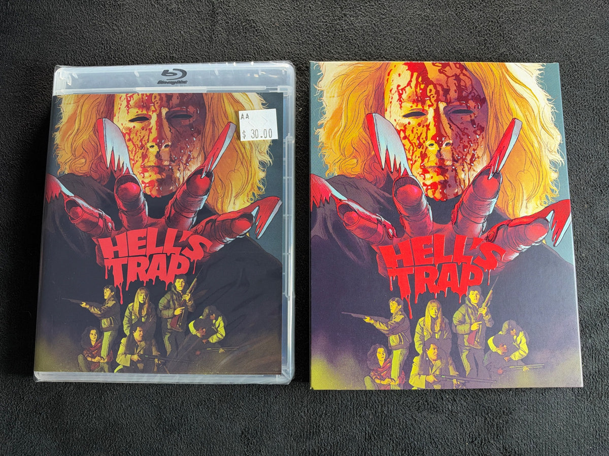 Hell's Trap (Blu-ray, Vinegar Syndrome, Slipcover, 80's Horror, NEW/Sealed)