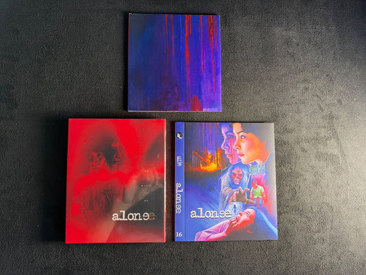 Alone (Blu-ray, 2X Slipcovers, Poster, 2007 Thai Classic Horror, NEW/Sealed)