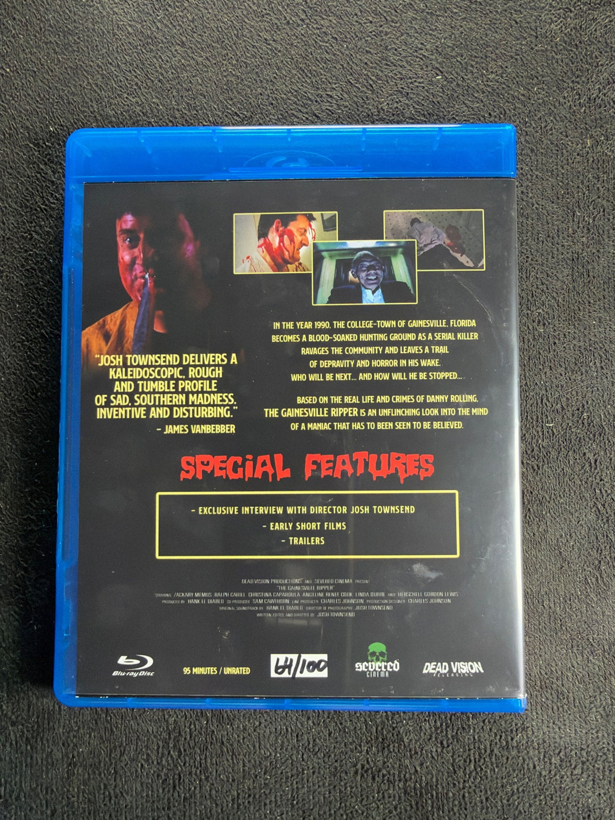 The Gainesville Ripper (Blu-ray, Dead Vision Production, Signed, 100 Made)