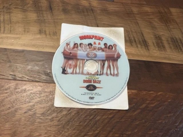 National Lampoon Dorm Daze Workprint DVD Disc ONLY - Classic - No Case