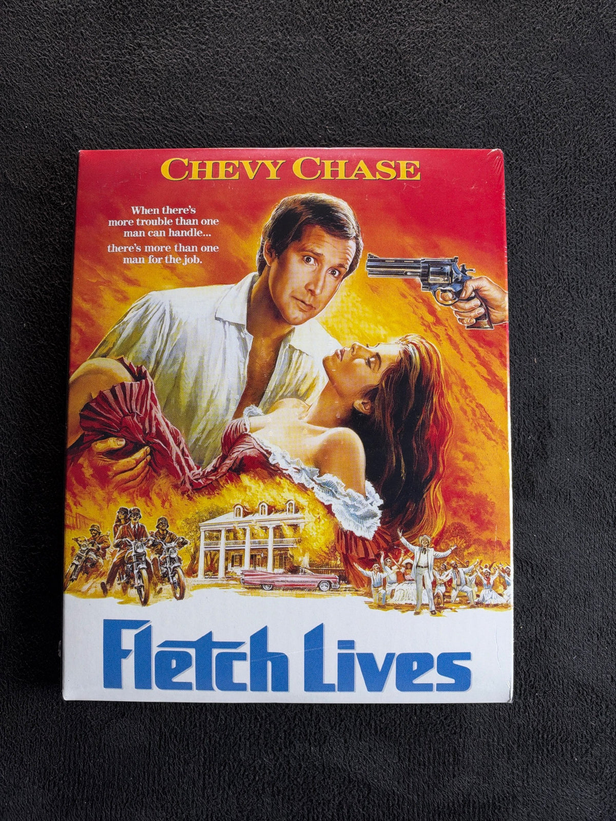 Fletch Lives (Blu-ray, Kino Lorber, Rare Slipcover, Chevy Chase, NEW/Sealed)