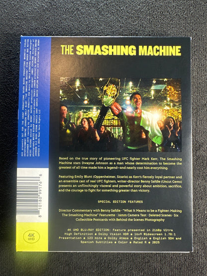 The Smashing Machine (4K Ultra HD, A24, Special Edition, Widescreen)