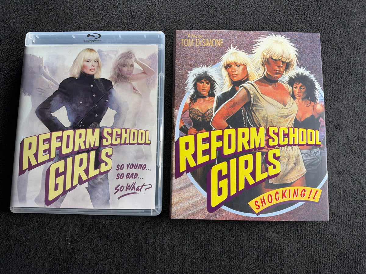 Reform School Girls (Blu-ray, Vinegar Syndrome, Slipcover, 80's Classic Horror)