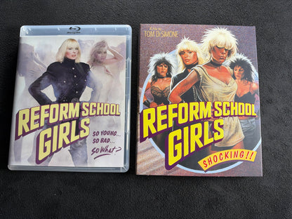 Reform School Girls (Blu-ray, Vinegar Syndrome, Slipcover, 80's Classic Horror)