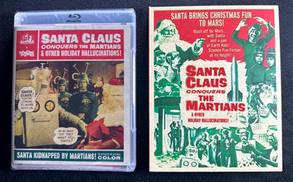 Santa Claus Conquers the Martians (Blu-ray, Vinegar Syndrome Partner, Slip, NEW)