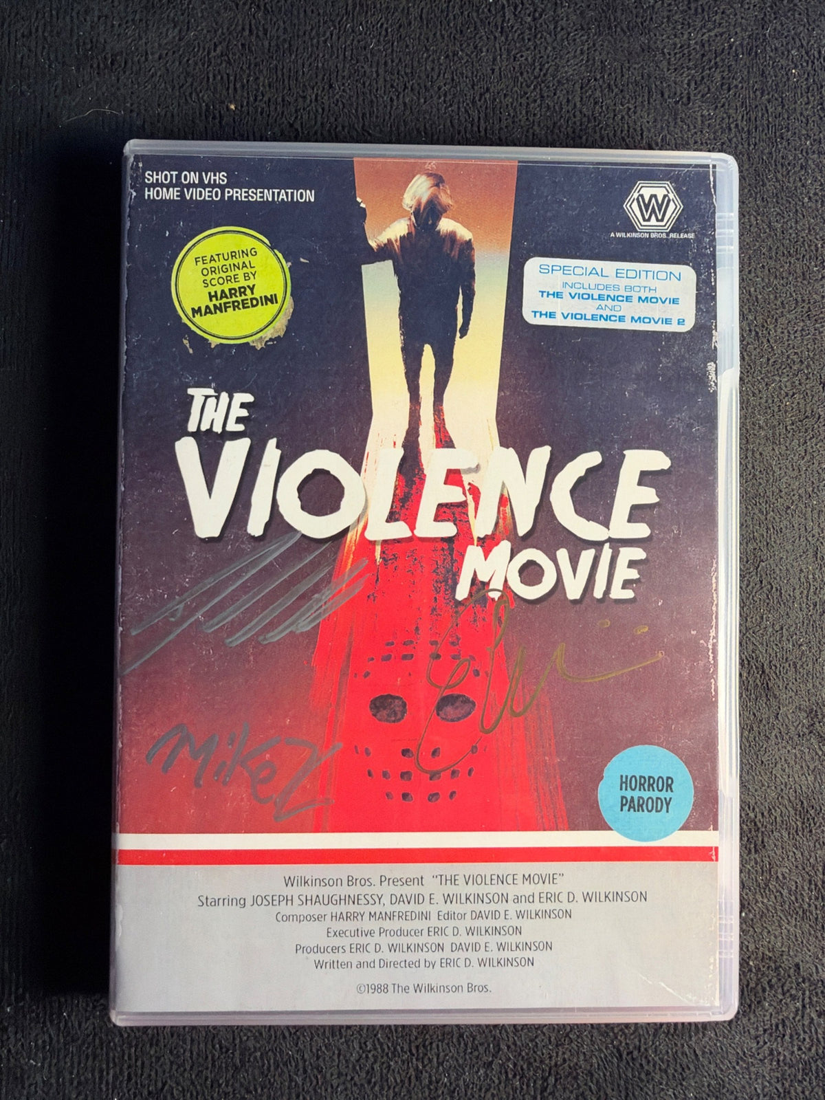 The Violence Movie 1 & 2 (DVD, MVD Visual, Signed X2, Special Edition)
