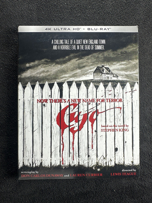 Cujo (4K Ultra HD, Kino Lorber, Slipcover, 80's Horror, NEW/Sealed)