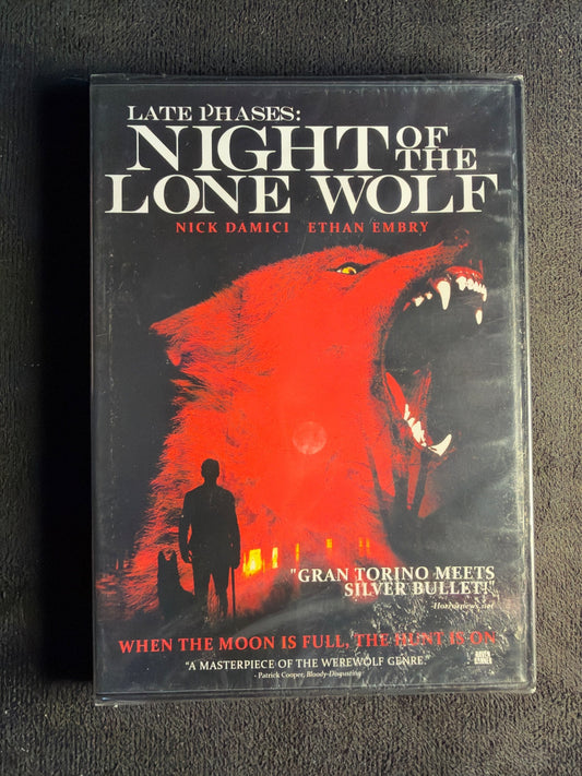Late Phases: Night of the Lone Wolf (DVD, Raven Banner, NEW/Sealed)