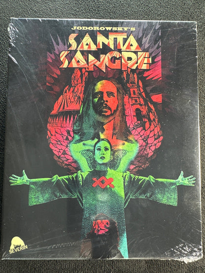 Santa Sangre (4K UHD, Severin Films, Slipcover, 80's Classic, NEW/Sealed)