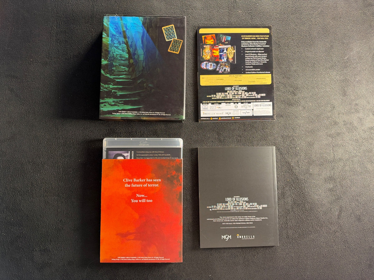 Clive Barker's Lord of Illusions (Blu-ray, Umbrella Ent Region B, 500 Made)