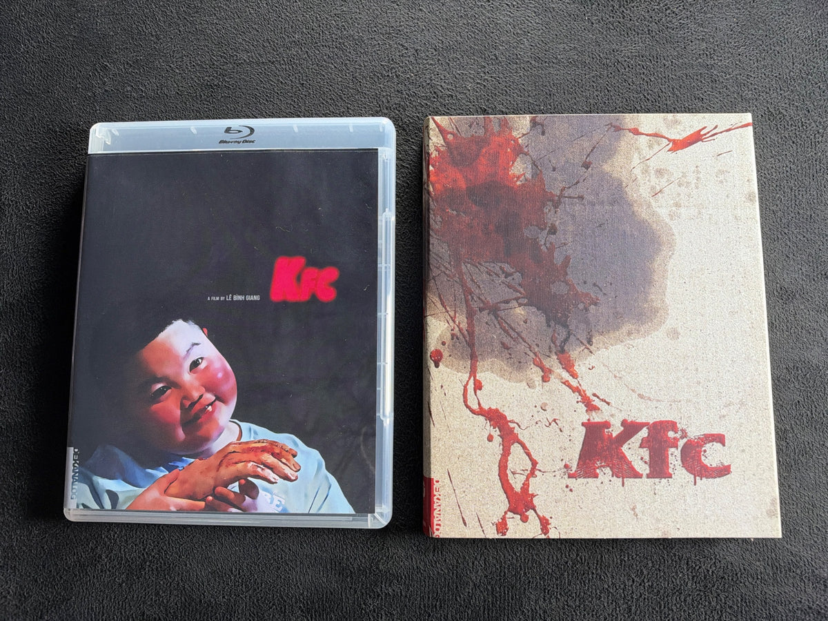 KFC (Blu-ray, Vinegar Syndrome Partner Label, Slipcover, 2016. Horror)