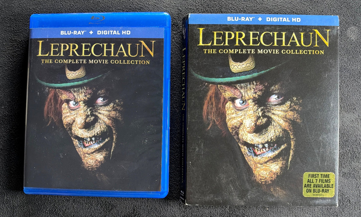Leprechaun: The Complete Movie Collection (Blu-ray, Lionsgate, Rare Slipcover)