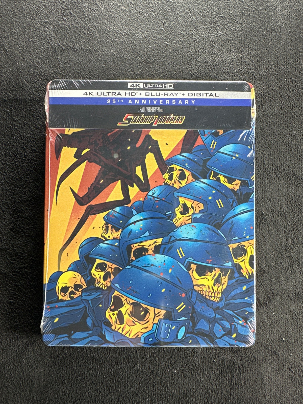 Starship Troopers (4K Ultra HD, Sony Pictures, 25th Anniversary Ed, NEW/Sealed)