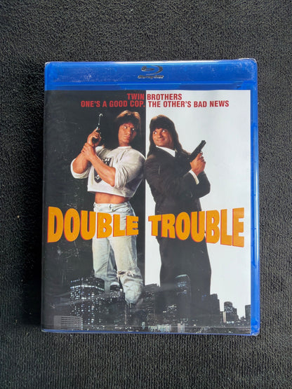 Double Trouble (Blu-ray, Kino Lorber, 90's Classic, Widescreen, NEW/Sealed)