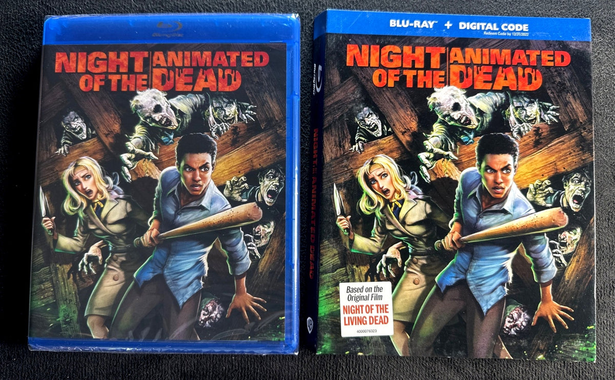 Night of the Animated Dead (Blu-ray, Warner, Slipcover, NEW/Sealed)