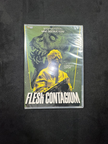 Flesh Contagium (DVD, Massacre Video, 2020 Classic Horror, NEW/Sealed)