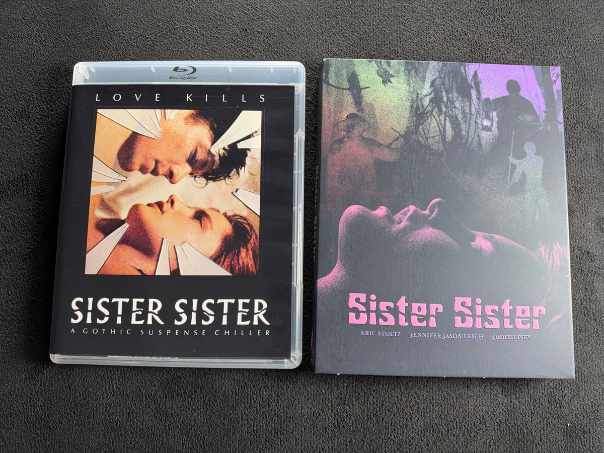 Sister, Sister (Blu-ray, Vinegar Syndrome, Slipcover, 80's Classic Horror)
