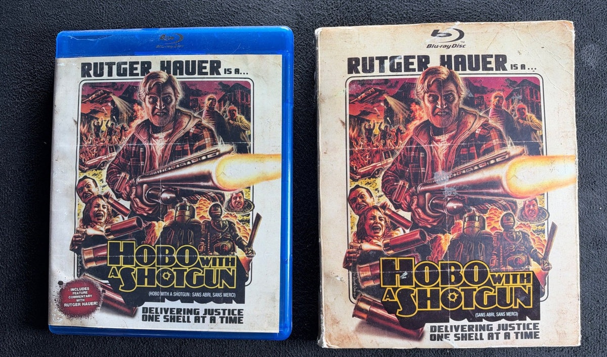 Hobo with a Shotgun (Blu-ray, Alliance, Very Rare Fold Out Slipcover)