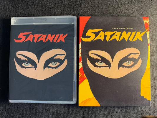 Satanik (Blu-ray, Terror Vision, Slipcover, 60's Classic, NEW/Sealed)