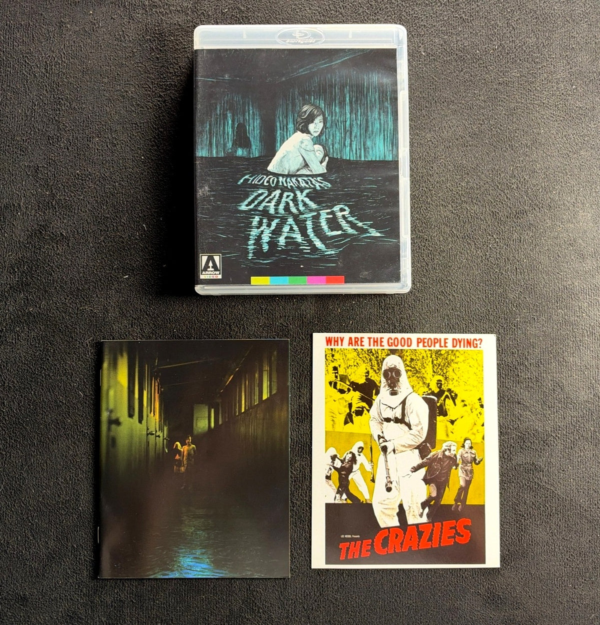 Dark Water (Blu-ray, Arrow Video, Rare Booklet, 2002 Classic US Release)