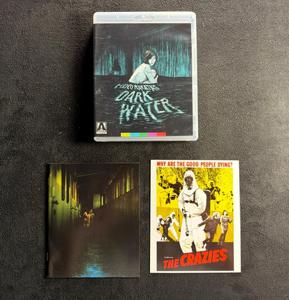 Dark Water (Blu-ray, Arrow Video, Rare Booklet, 2002 Classic US Release)