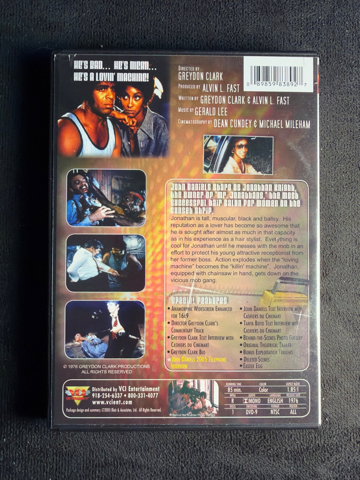Black Shampoo (DVD, VCI Entertainment, 70's Classic, Widescreen)