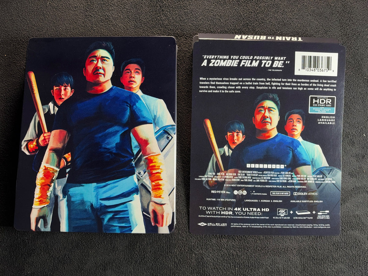 Train to Busan (4K Ultra HD, Well Go USA, Steelbook, No Digital)
