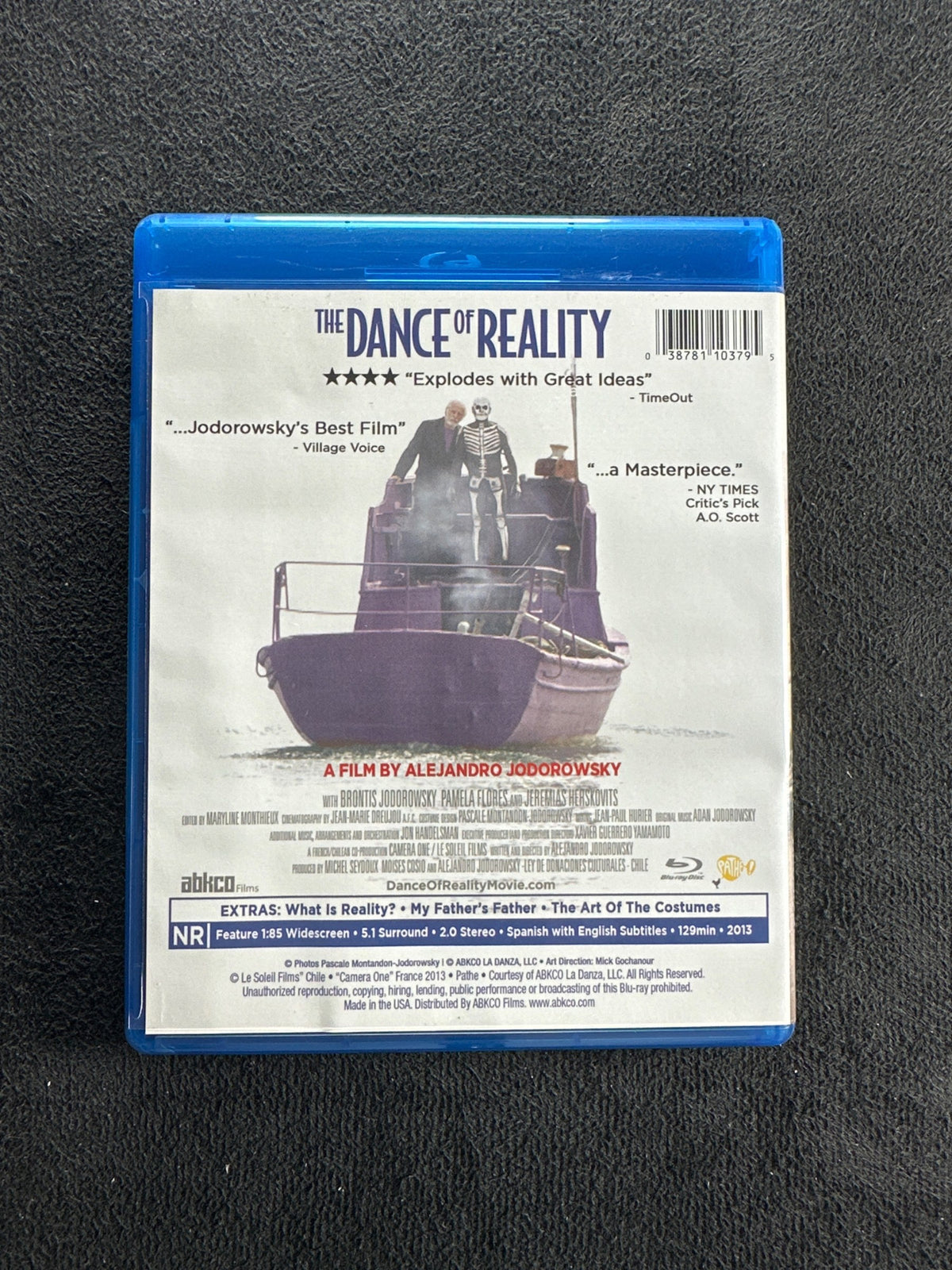 The Dance of Reality (Blu-ray, abkco, Alejandro Jodorowsky Classic)