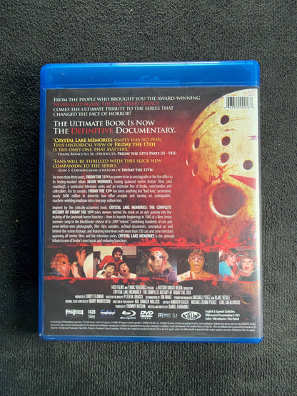 Crystal Lake Memories: The Complete History of Friday the 13th (Blu-ray,)