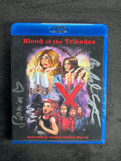 Blood of the Tribades (Blu-ray, 2016 Horror, Signed X2, OOP, HorrorPack)