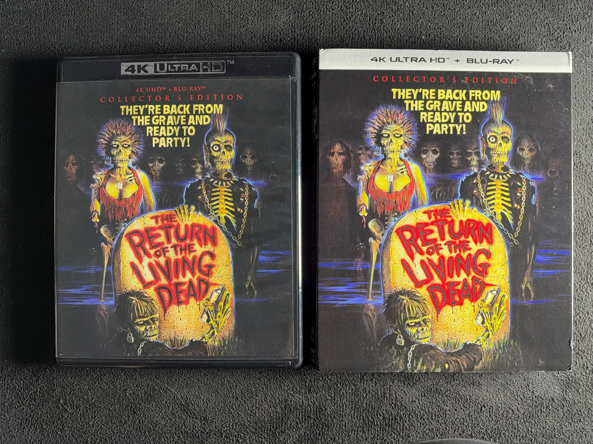 The Return of the Living Dead (4K Ultra HD, Scream Factory, Slipcover)