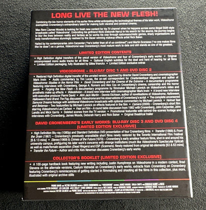 Videodrome (Blu-ray, Arrow Video', Limited Edition, Region B, Booklet)