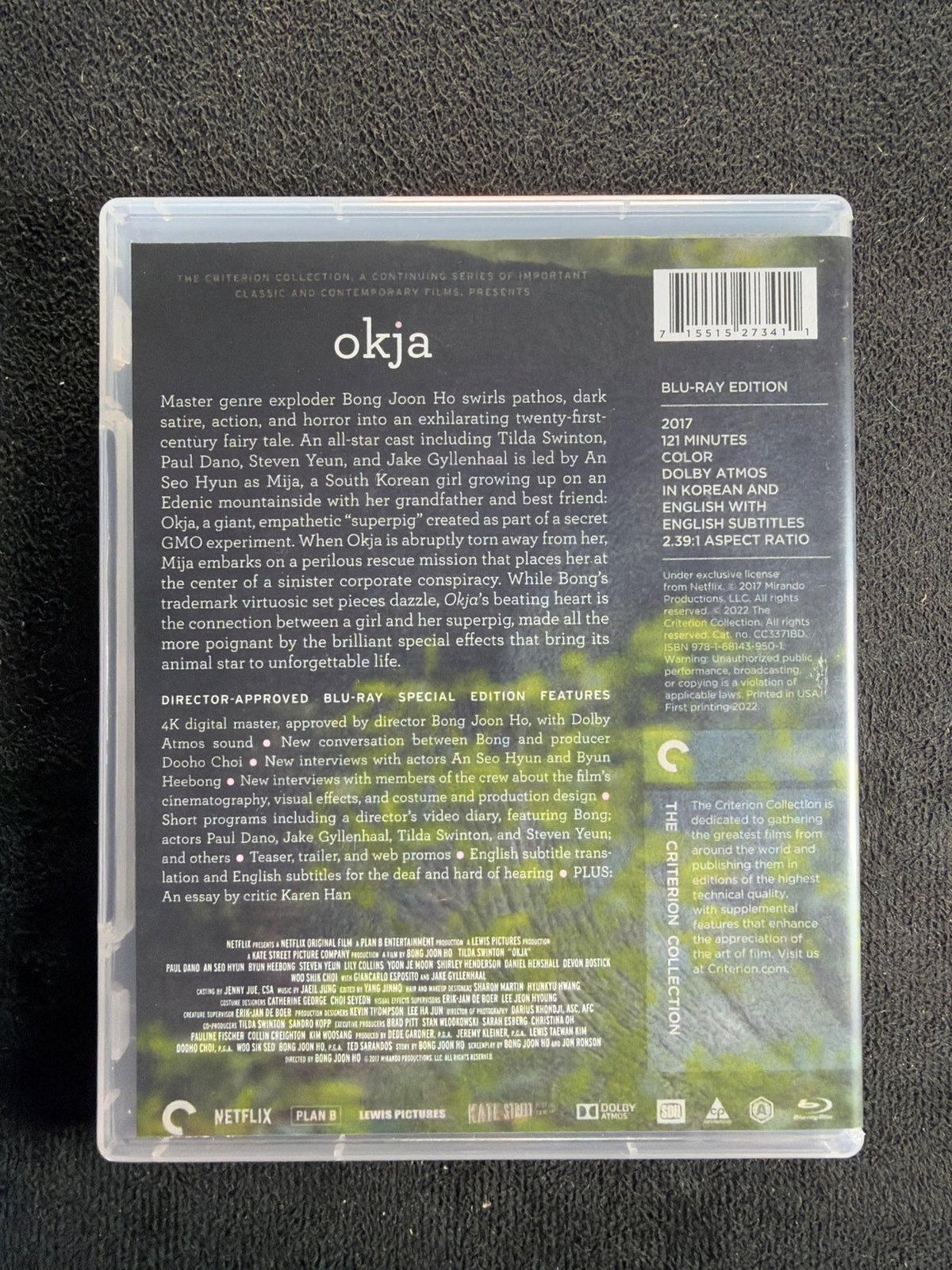 Okja (Blu-ray, Criterion Collection, Special Edition, 2017 Classic, Widescreen)