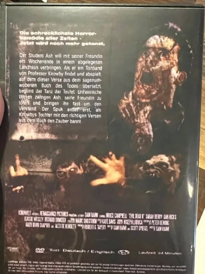Evil Dead 2 XXL Version (84 Minutes) DVD - Rare Cut