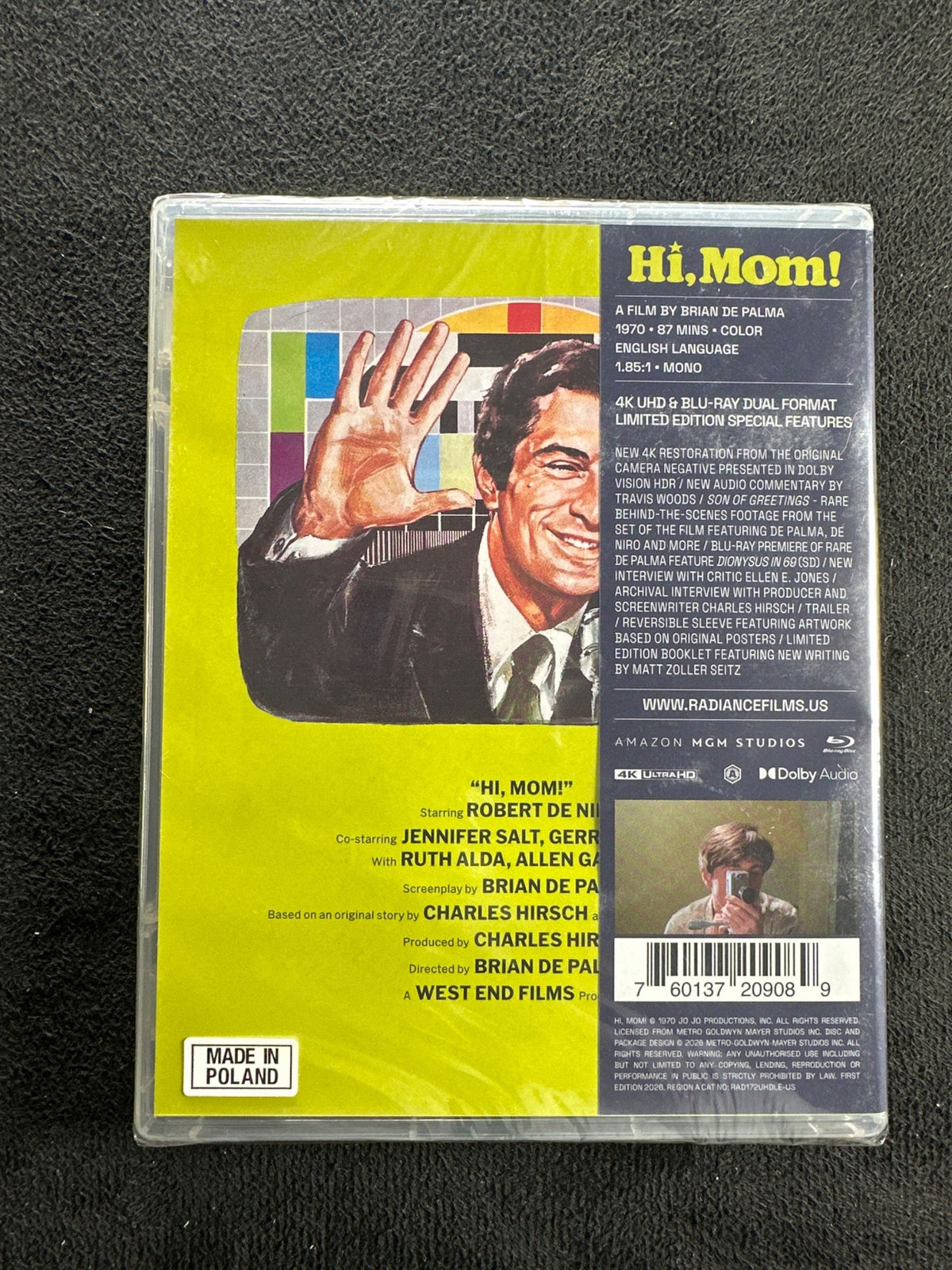 Hi, Mom! (4K Ultra HD, Radiance Films, Limited Edition, NEW/Sealed)
