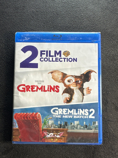 Gremlins & Gremlins 2 The New Batch (Blu-ray, Warner Bros, NEW/Sealed)