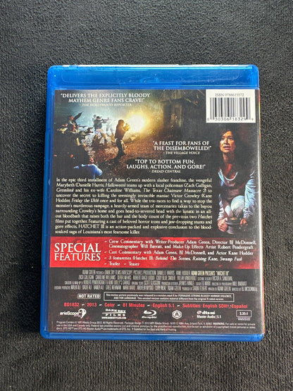 Hatchet III (Blu-ray, Dark Sky Films, Widescreen, Classic)