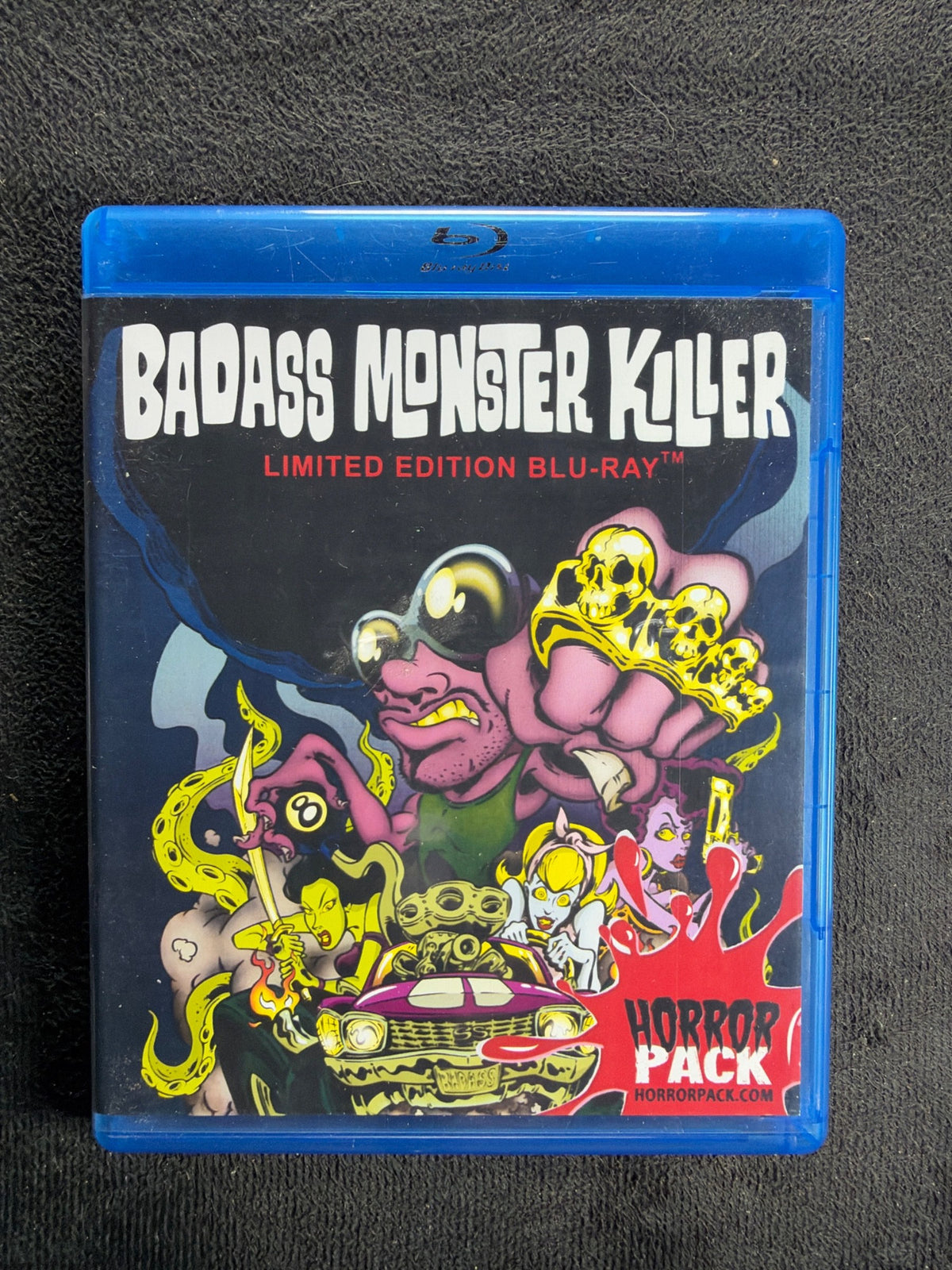 Badass Monster Killer (Blu-ray, HorrorPack, 2015 Classic, Widescreen, OOP)