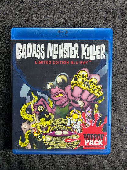 Badass Monster Killer (Blu-ray, HorrorPack, 2015 Classic, Widescreen, OOP)