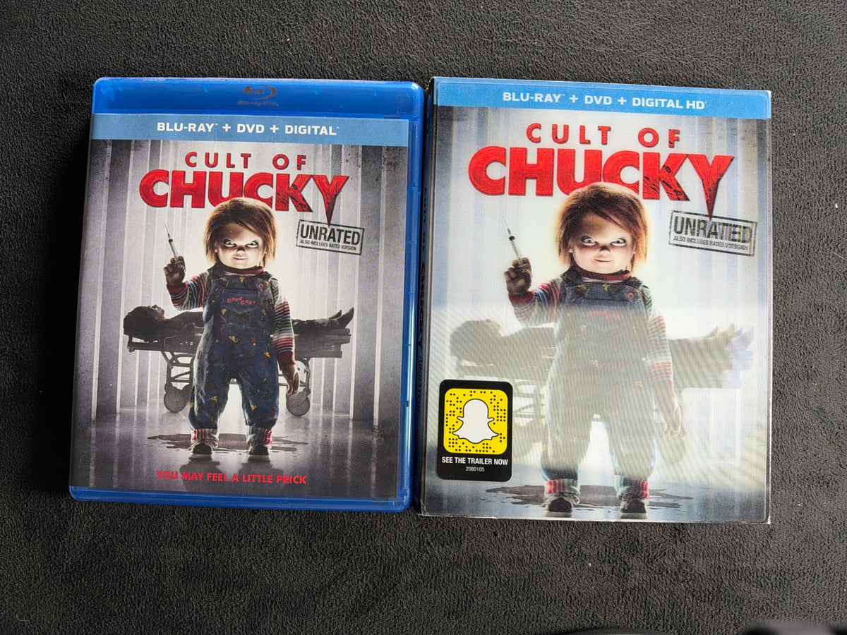 Cult of Chucky (Blu-ray, Universal, Slipcover, Classic Horror, No Digital)